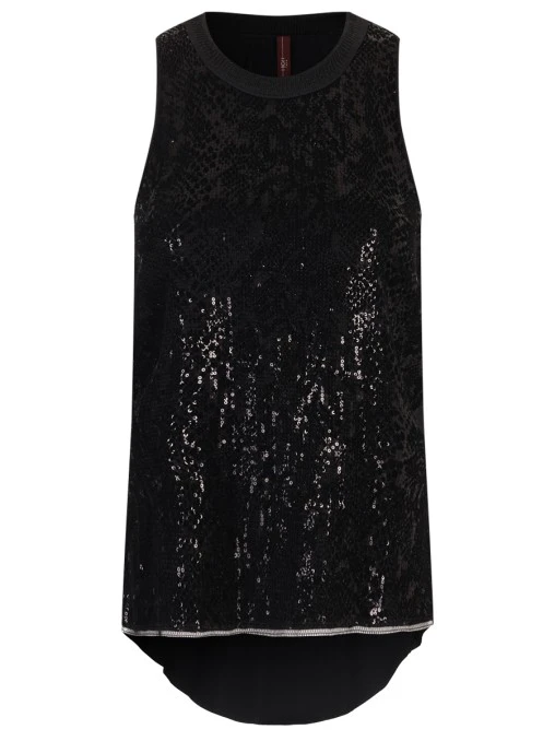 Топ с пайетками HIGH