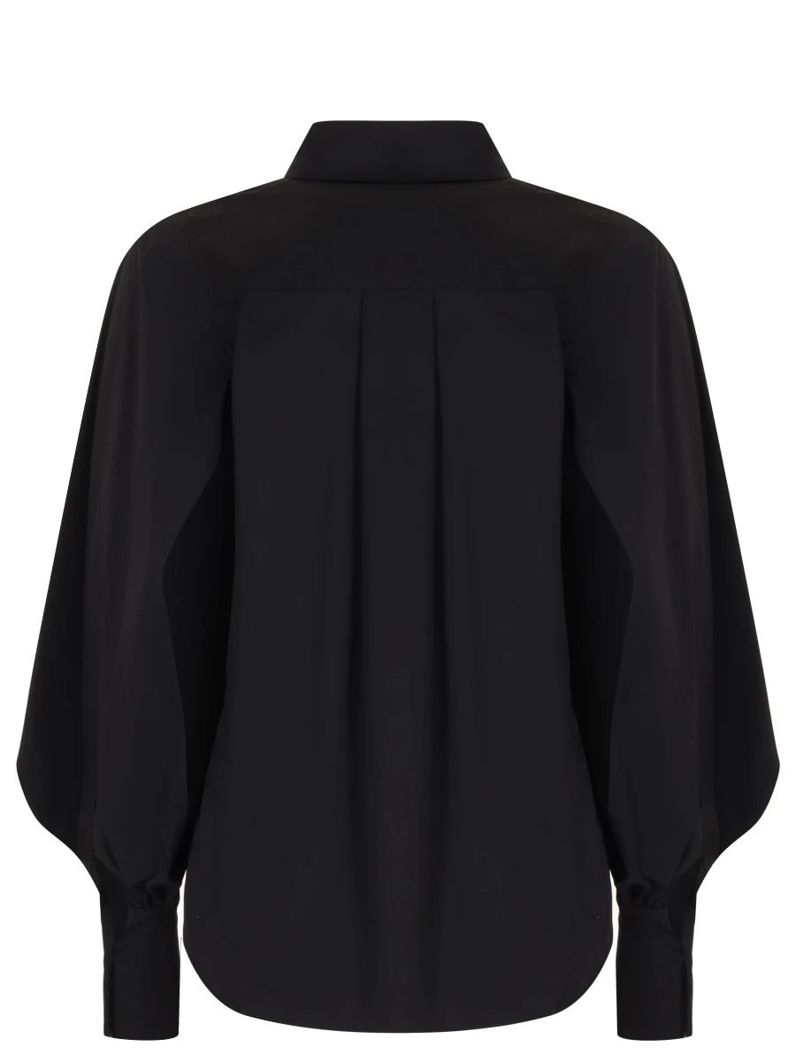 Блуза однотонная