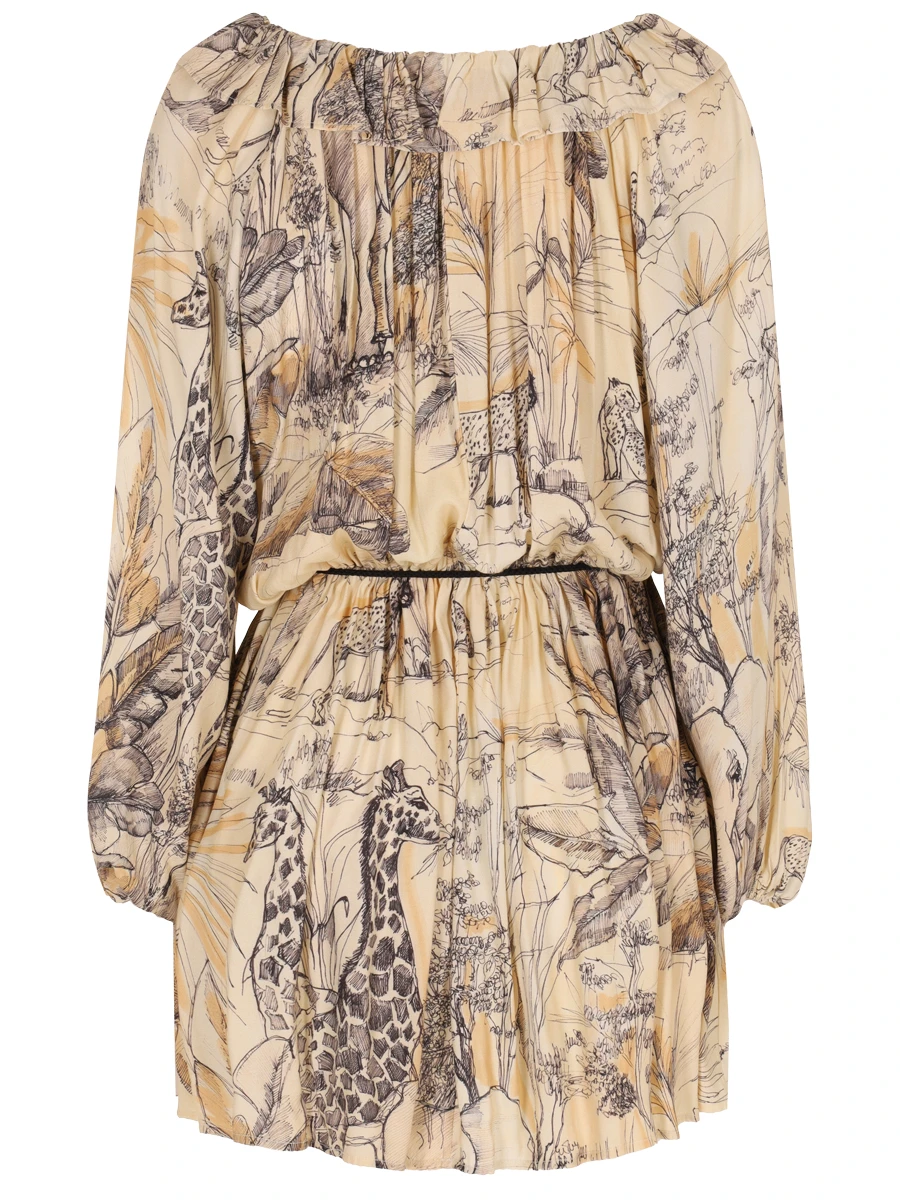 Платье из вискозы