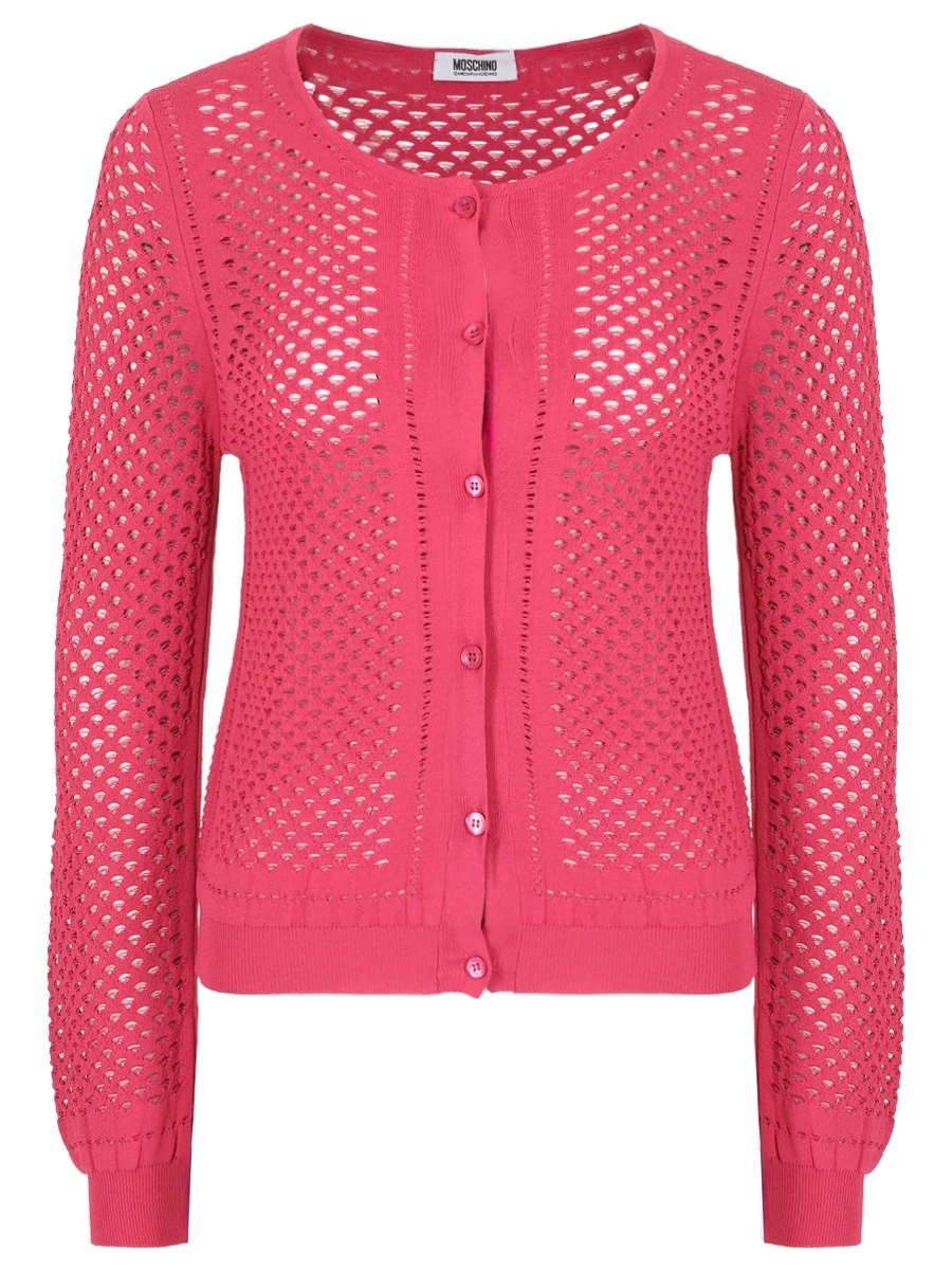 Кардиган однотонный