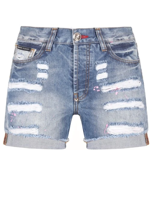 Шорты джинсовые PHILIPP PLEIN