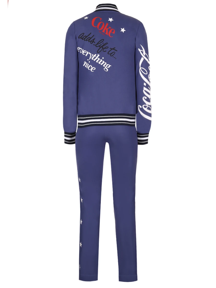 Костюм с принтом