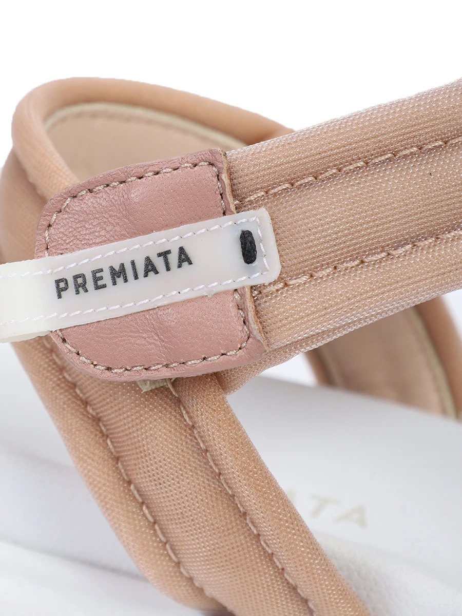 Сандалии текстильные