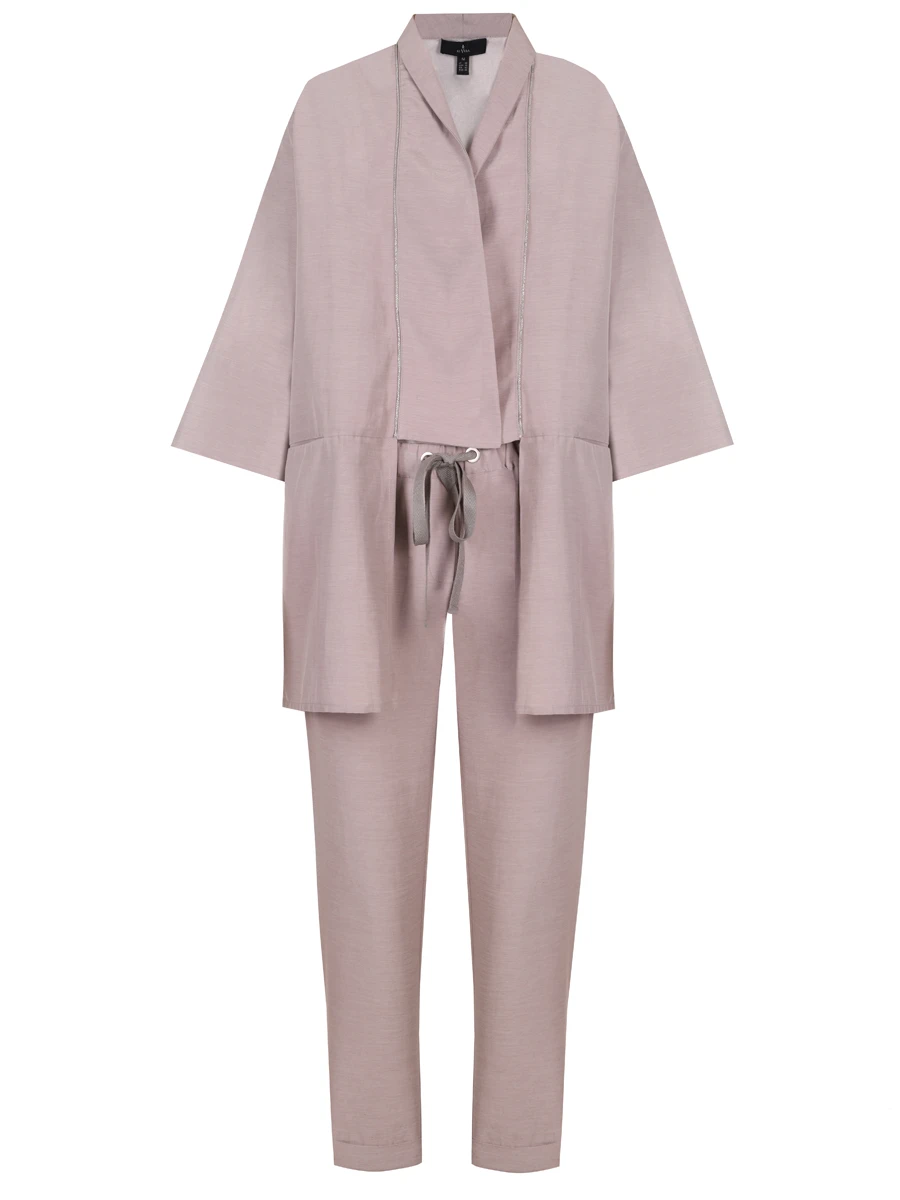 Костюм однотонный