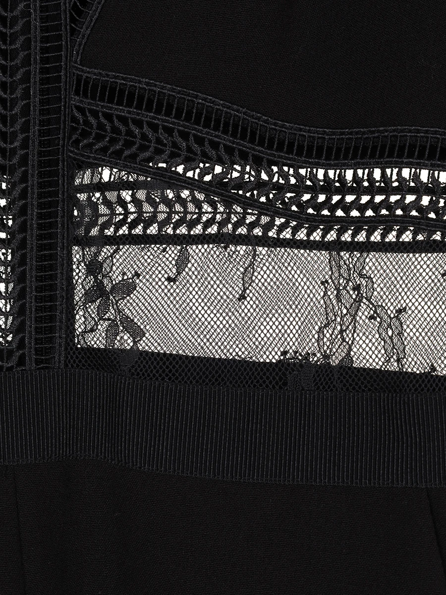 Комбинезон с кружевом