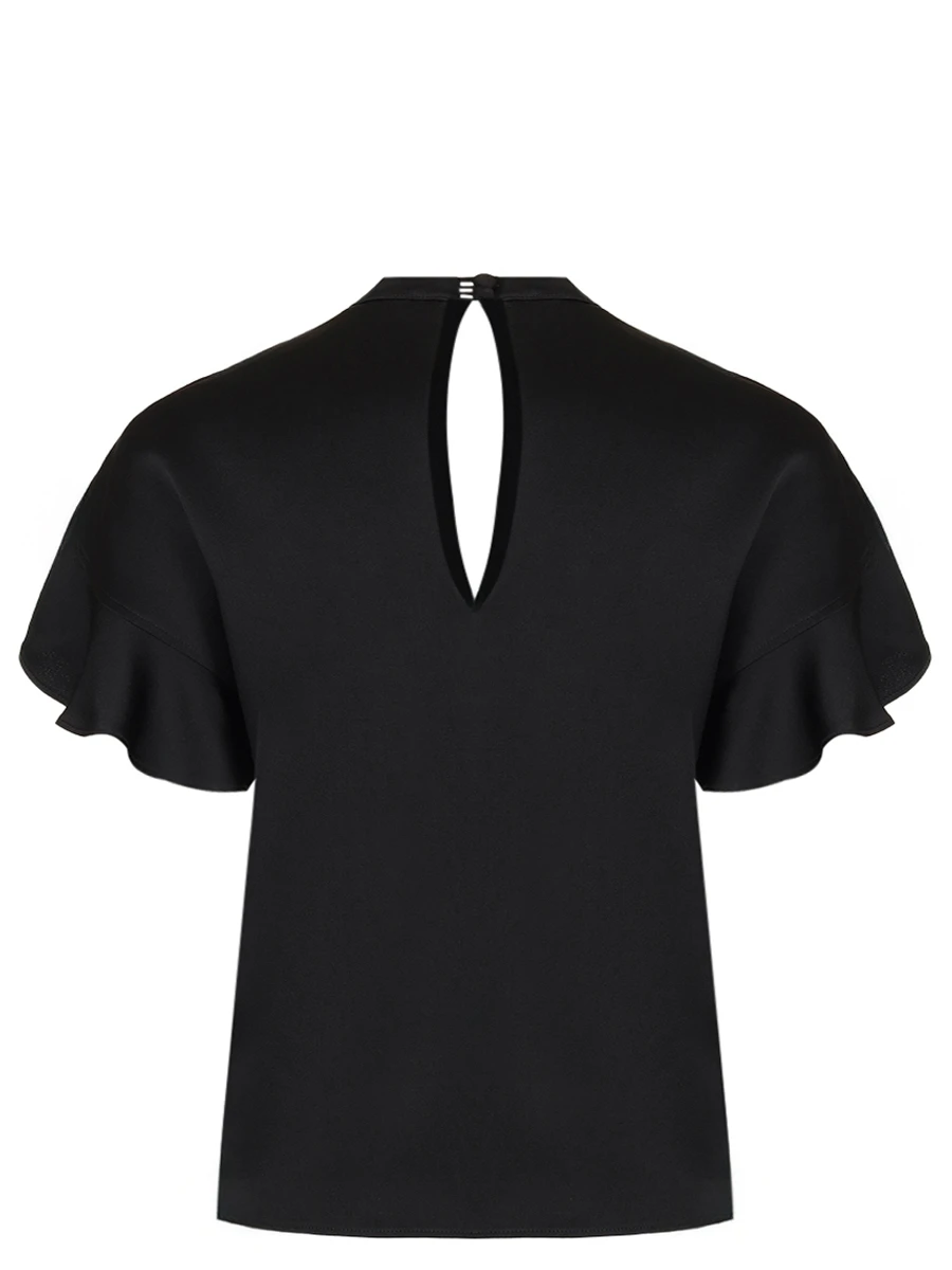 Блуза однотонная