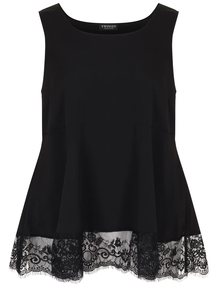 Блуза однотонная