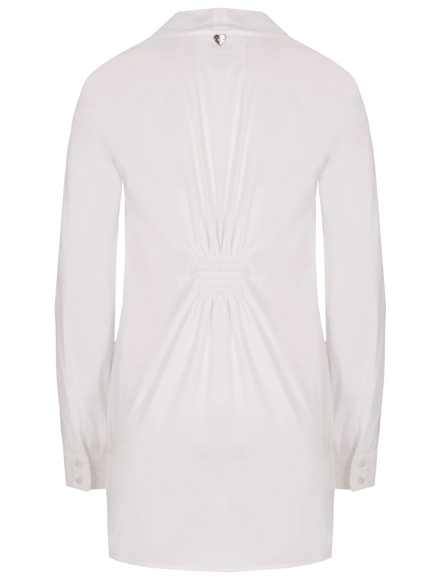 Блуза однотонная