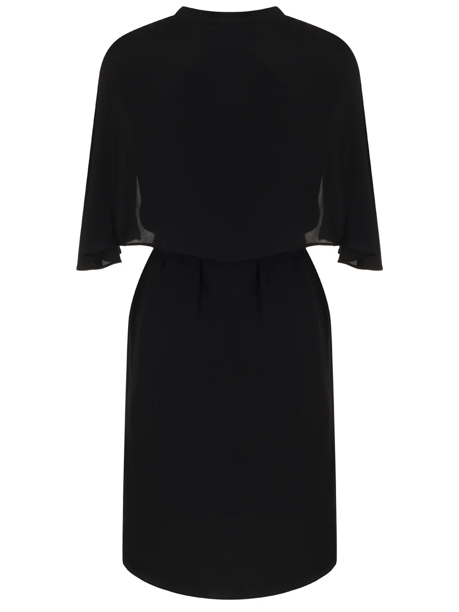 Платье из вискозы и шелка