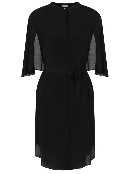 Платье из вискозы и шелка TWINSET