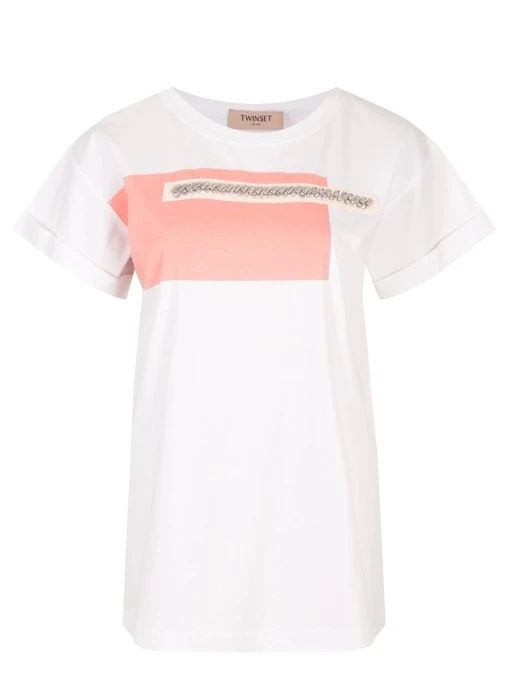 Футболка хлопковая TWINSET