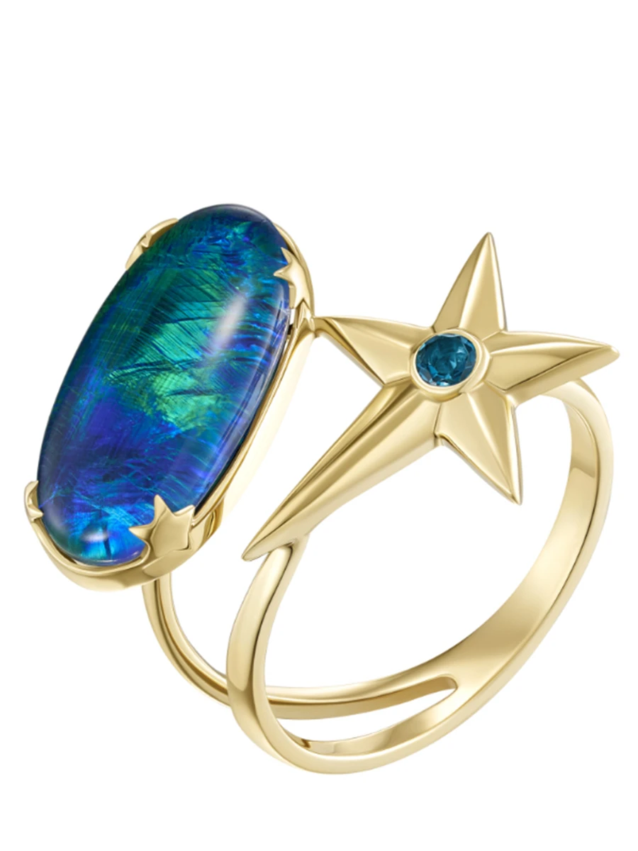 Кольцо с опалом Лунная соната