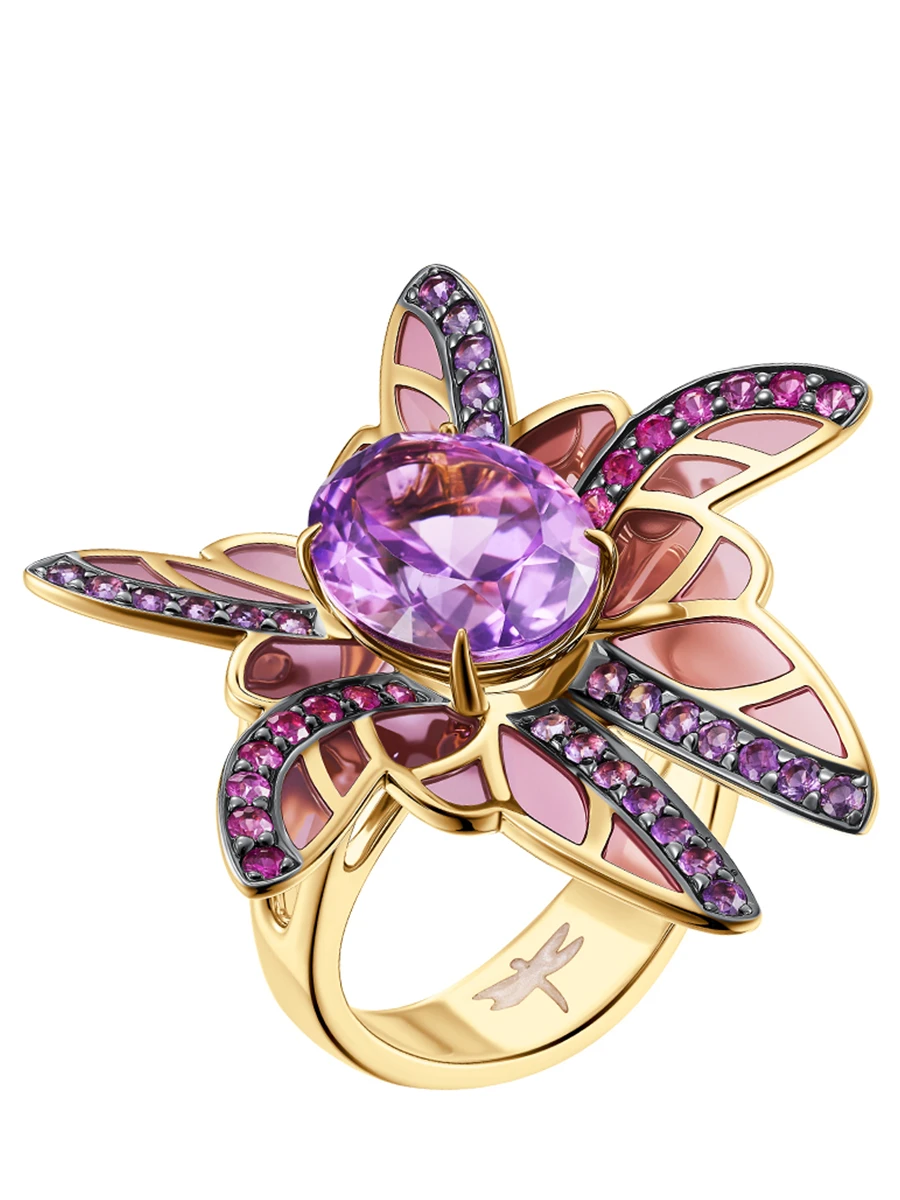 Кольцо Libelle с аметистом