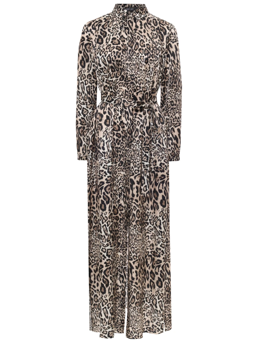 Платье из хлопка и шелка