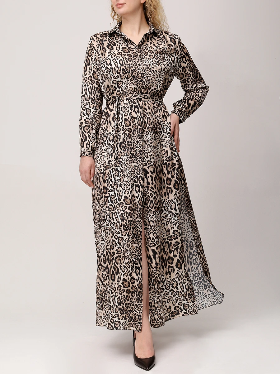 Платье из хлопка и шелка