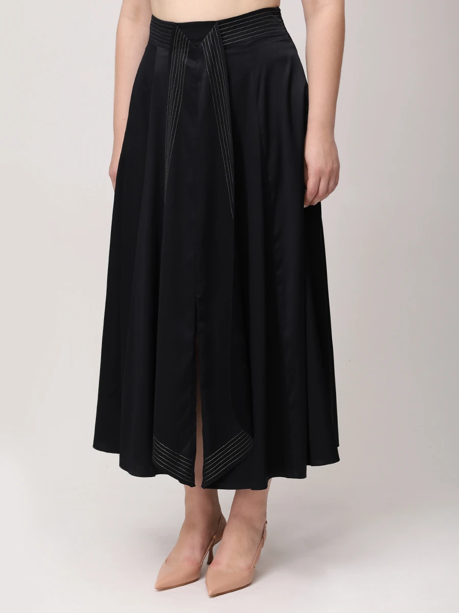 Юбка шелковая