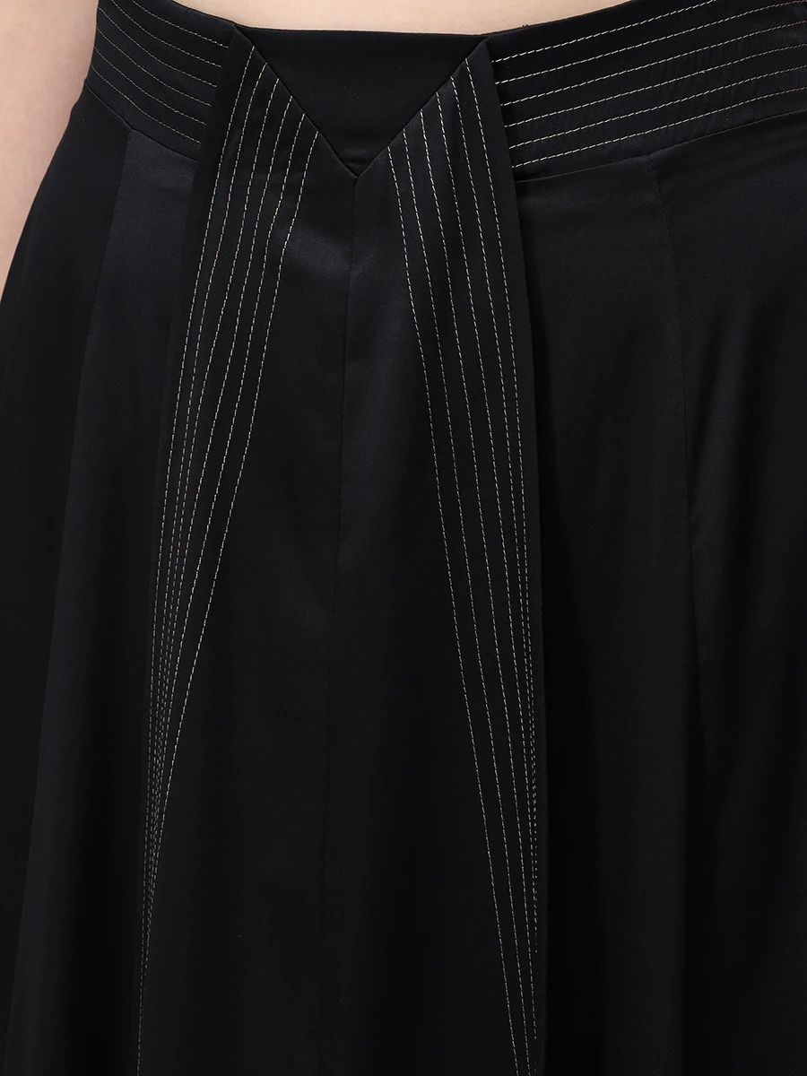 Юбка шелковая