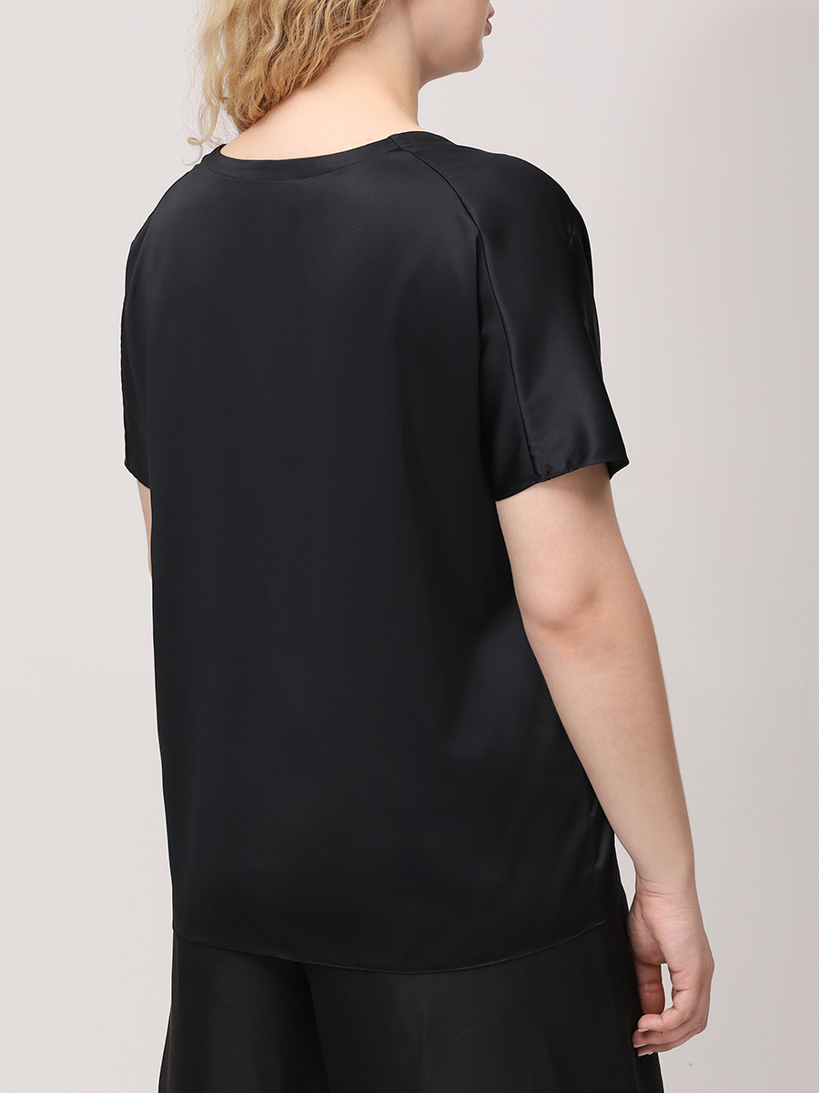 Блуза шелковая