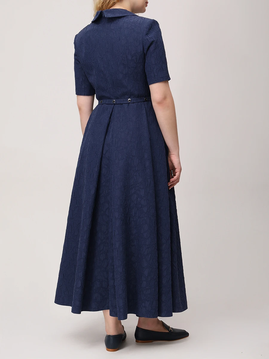 Платье из вискозы и шелка