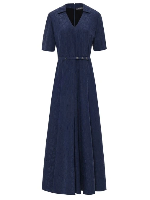 Платье из вискозы и шелка FREE AGE