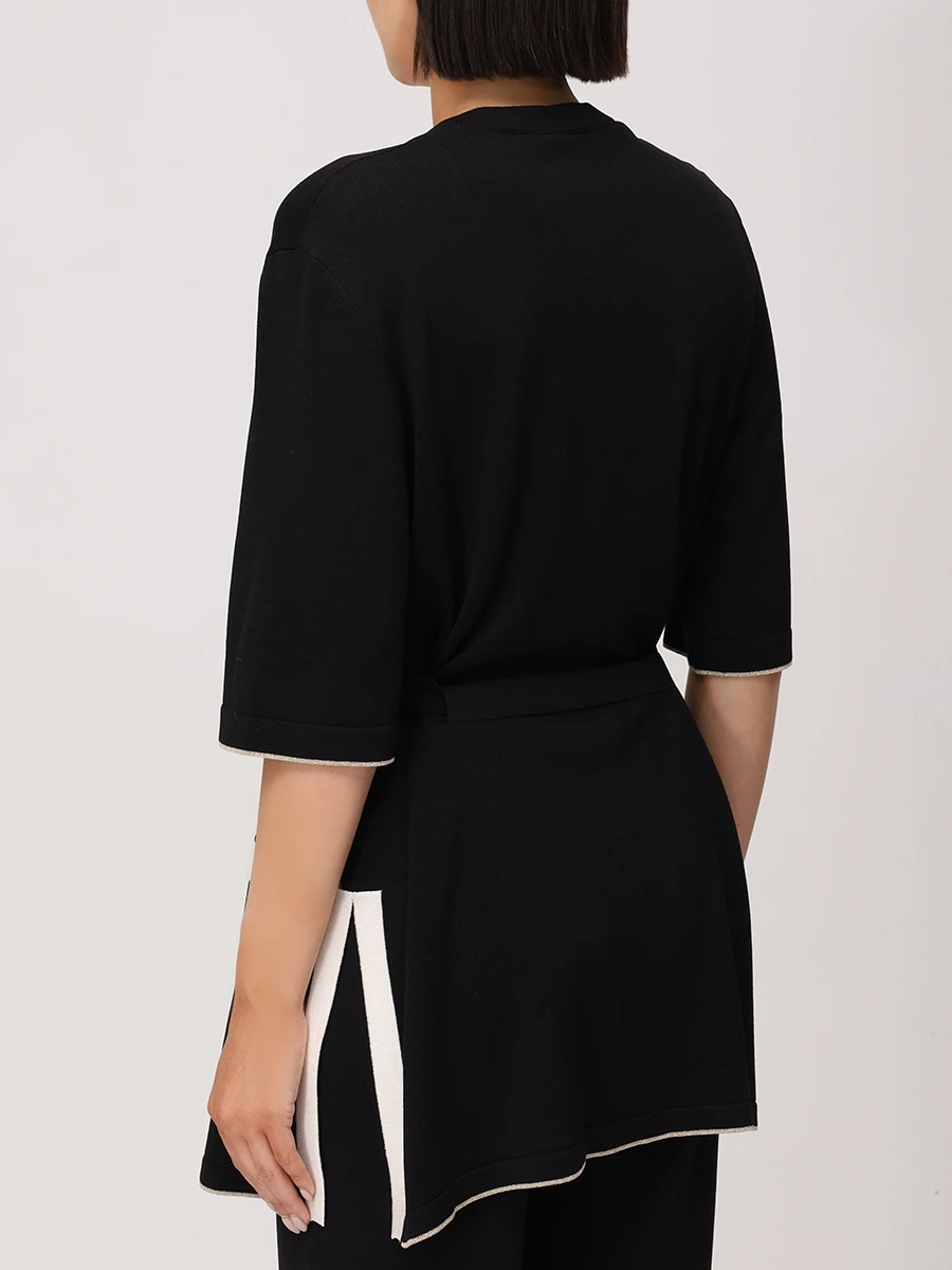 Костюм из шелка и вискозы