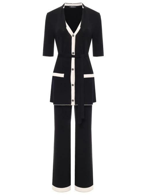 Костюм из шелка и вискозы FREE AGE