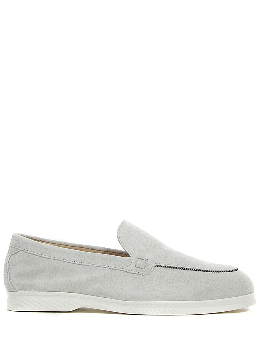 Лоферы замшевые