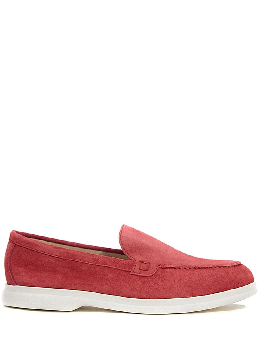 Лоферы замшевые