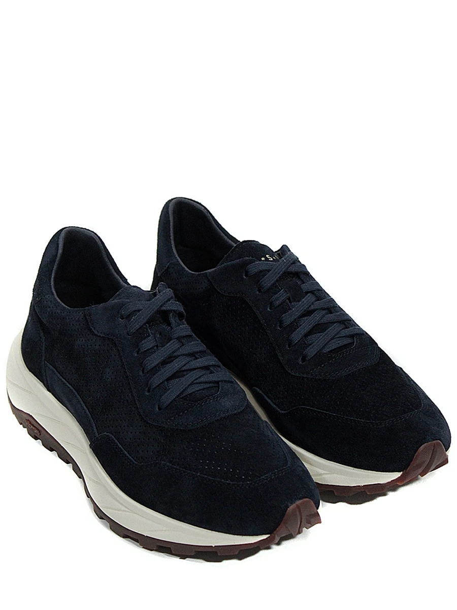 Кроссовки замшевые