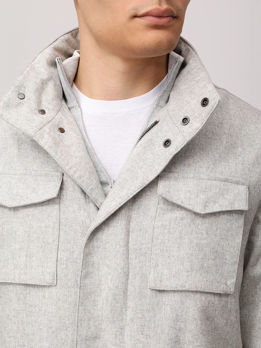 Куртка однотонная