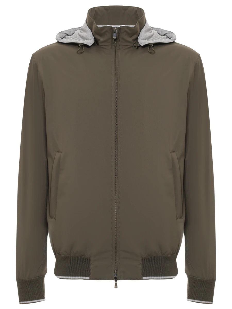 Бомбер однотонный