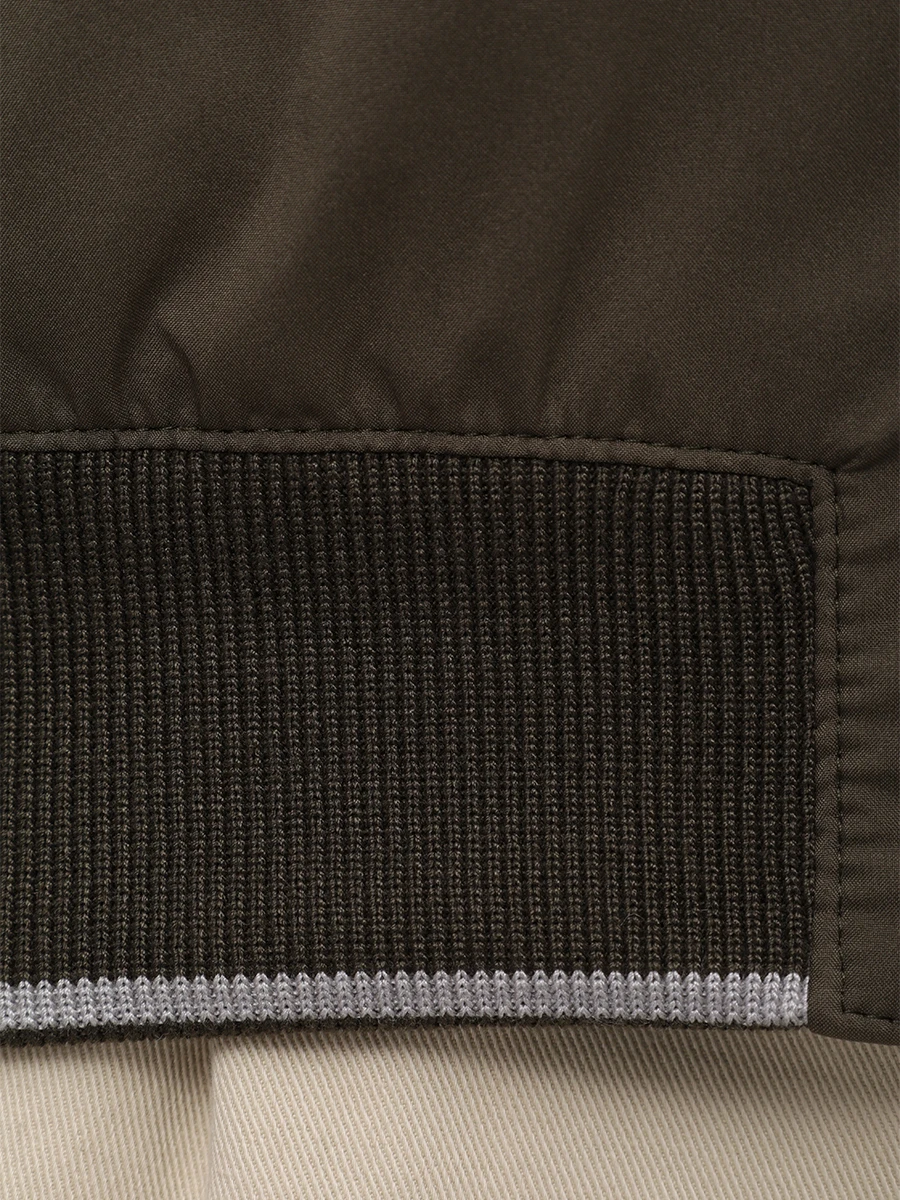 Бомбер однотонный