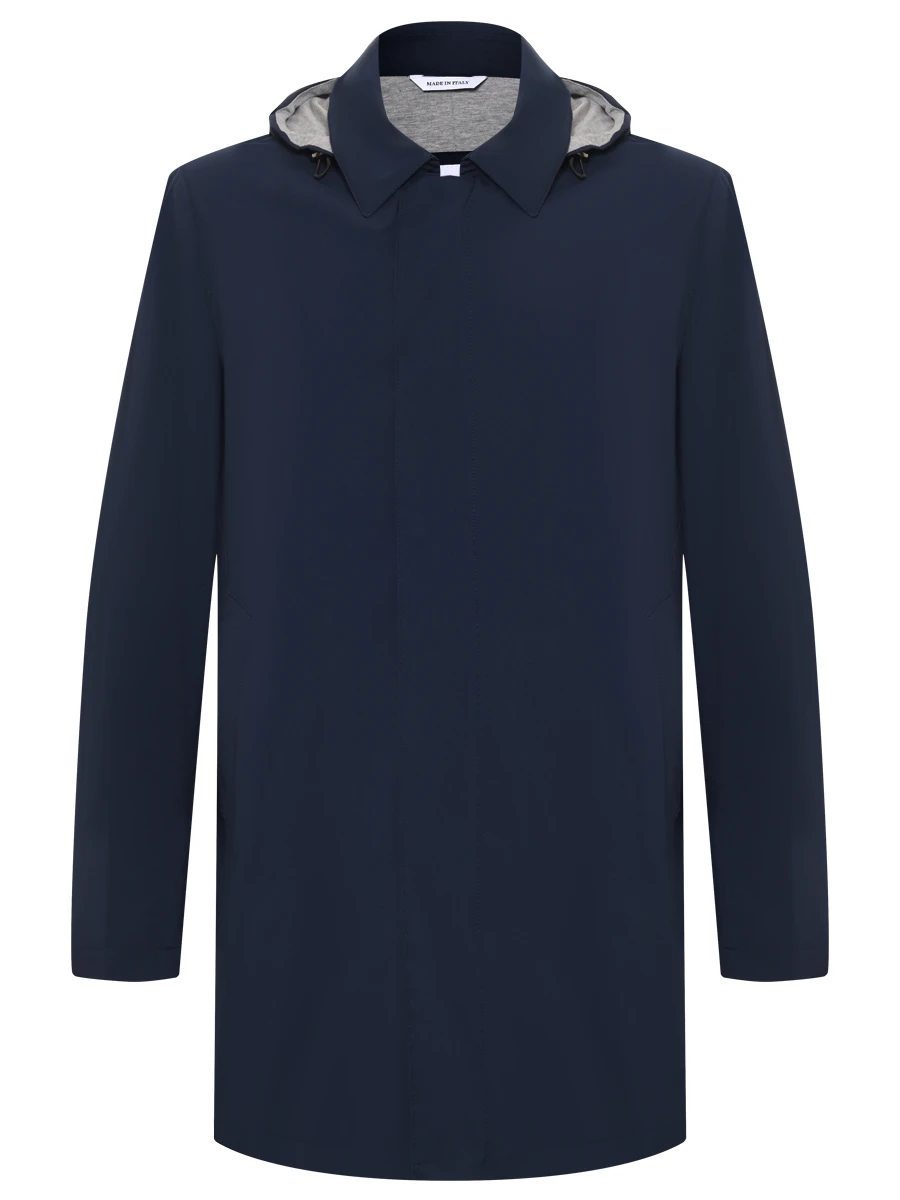 Плащ однотонный