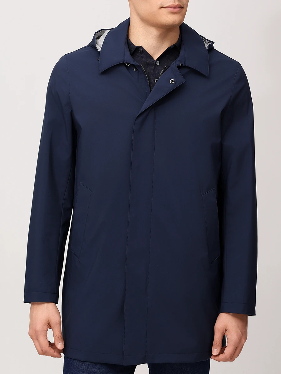 Плащ однотонный