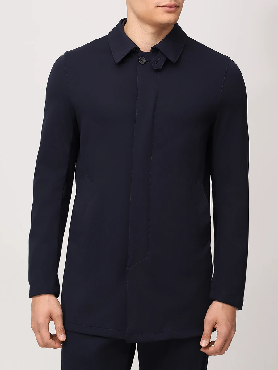 Плащ однотонный