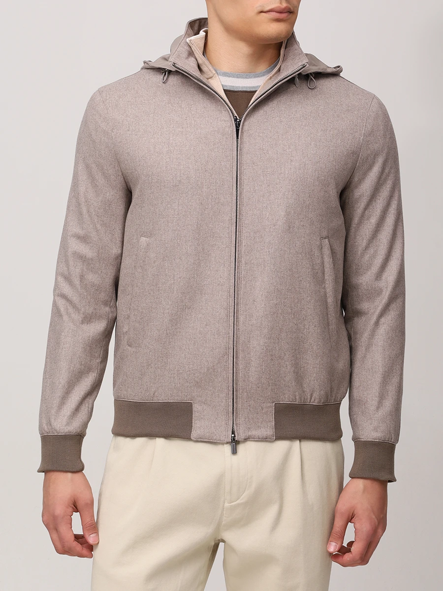 Куртка однотонная