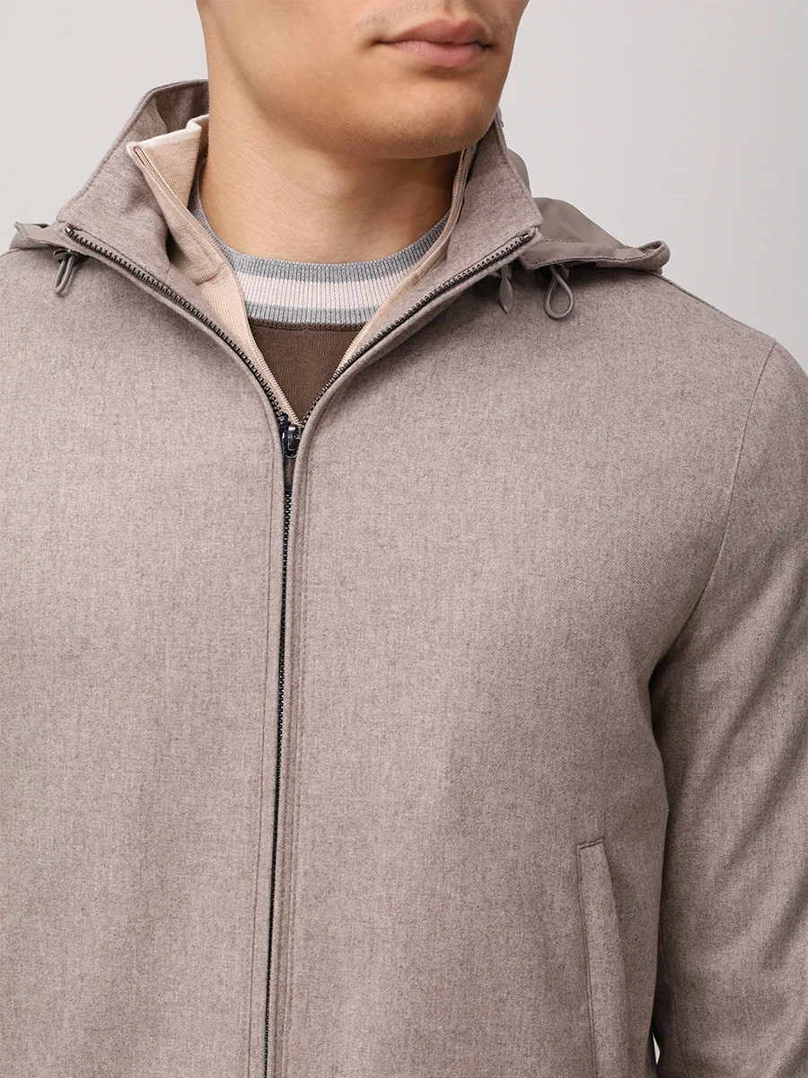 Куртка однотонная