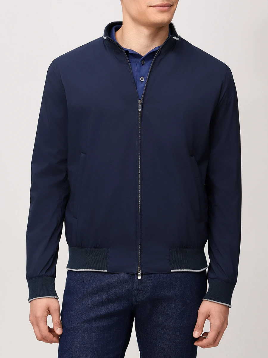 Бомбер однотонный