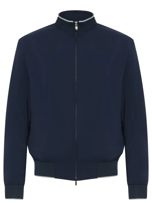 Бомбер однотонный GENT'L MILANO