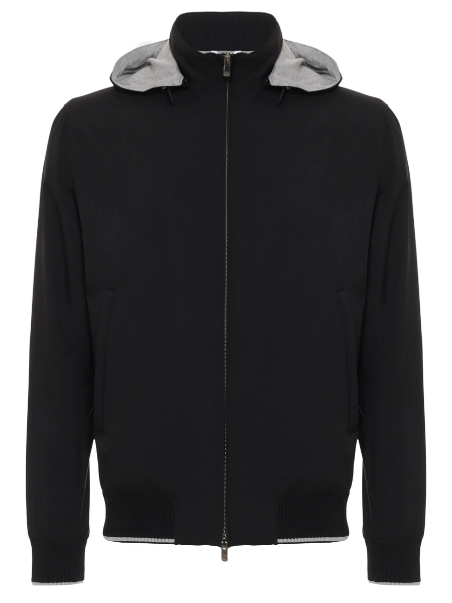 Бомбер однотонный