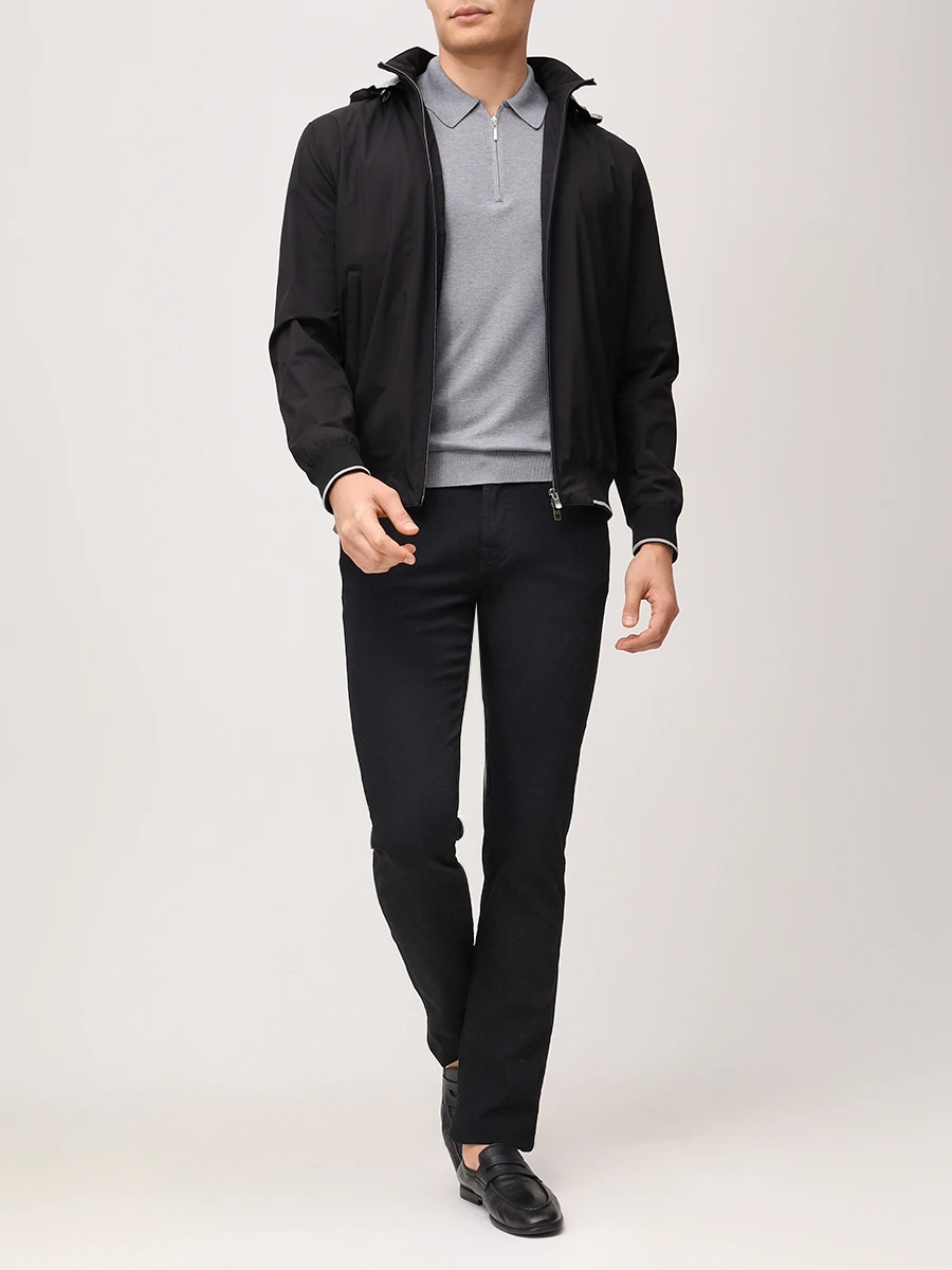 Бомбер однотонный