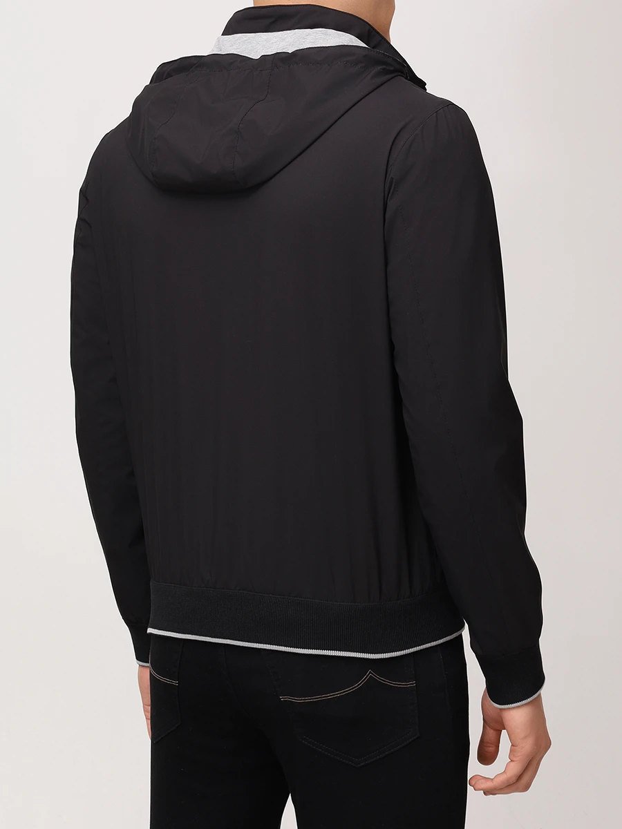 Бомбер однотонный