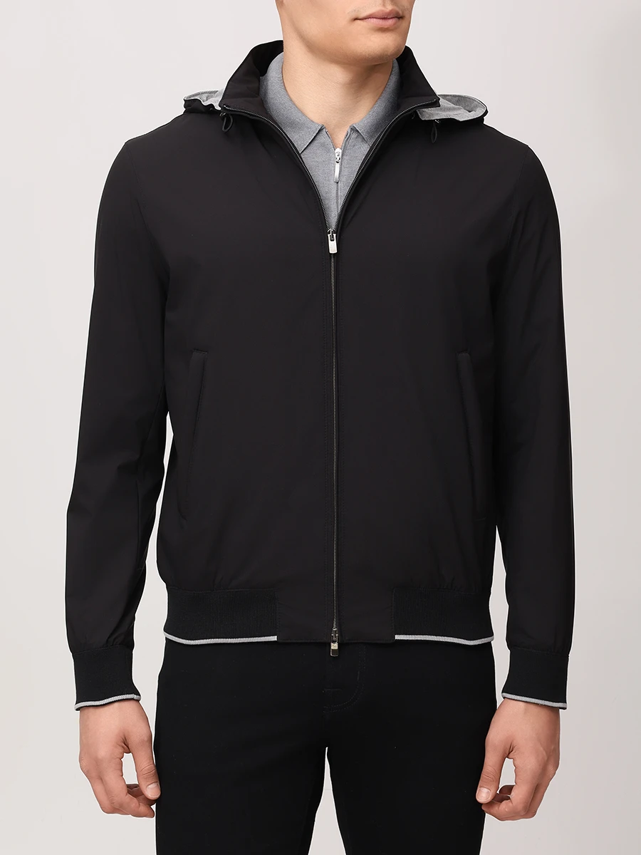 Бомбер однотонный