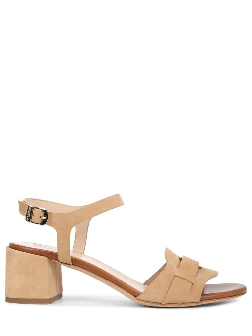 Босоножки из нубука FRATELLI ROSSETTI