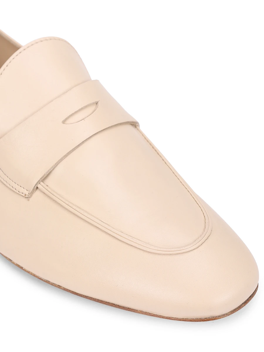 Лоферы кожаные