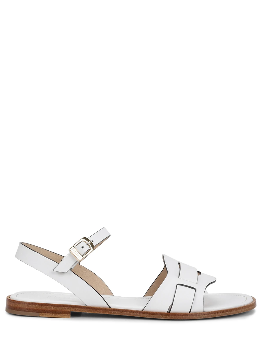 Сандалии кожаные