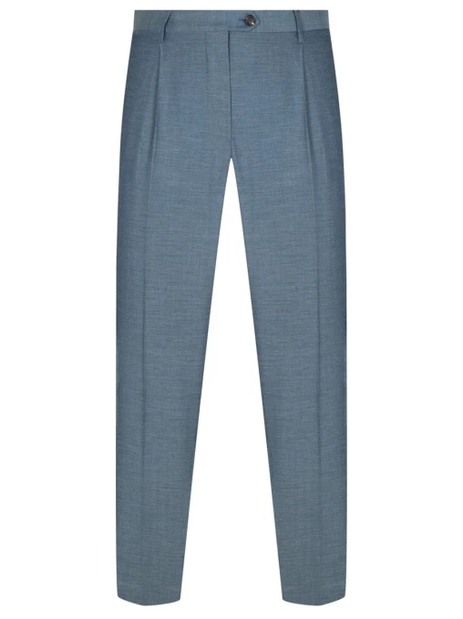 Брюки из шерсти и вискозы ETRO