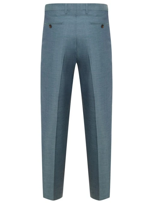 Брюки из шерсти и вискозы ETRO