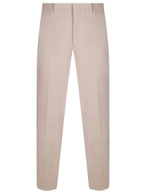 Брюки из шерсти и шелка ETRO