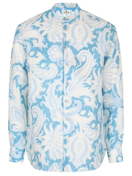 Рубашка льняная ETRO